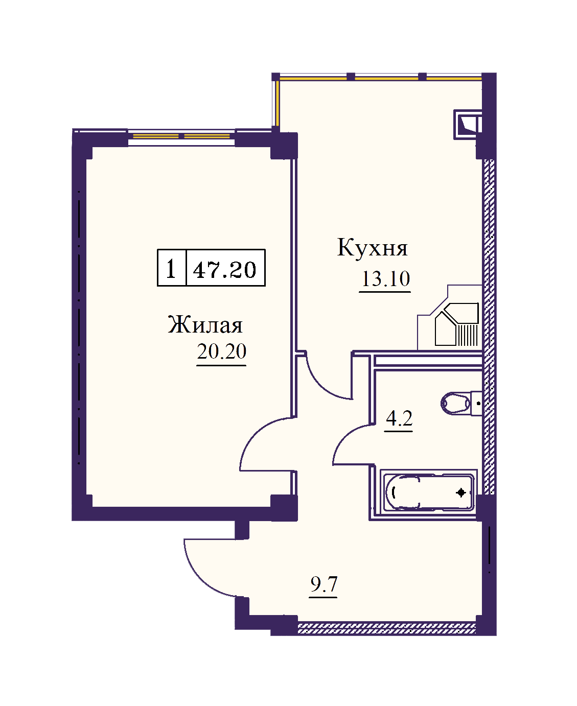 Планировка квартиры